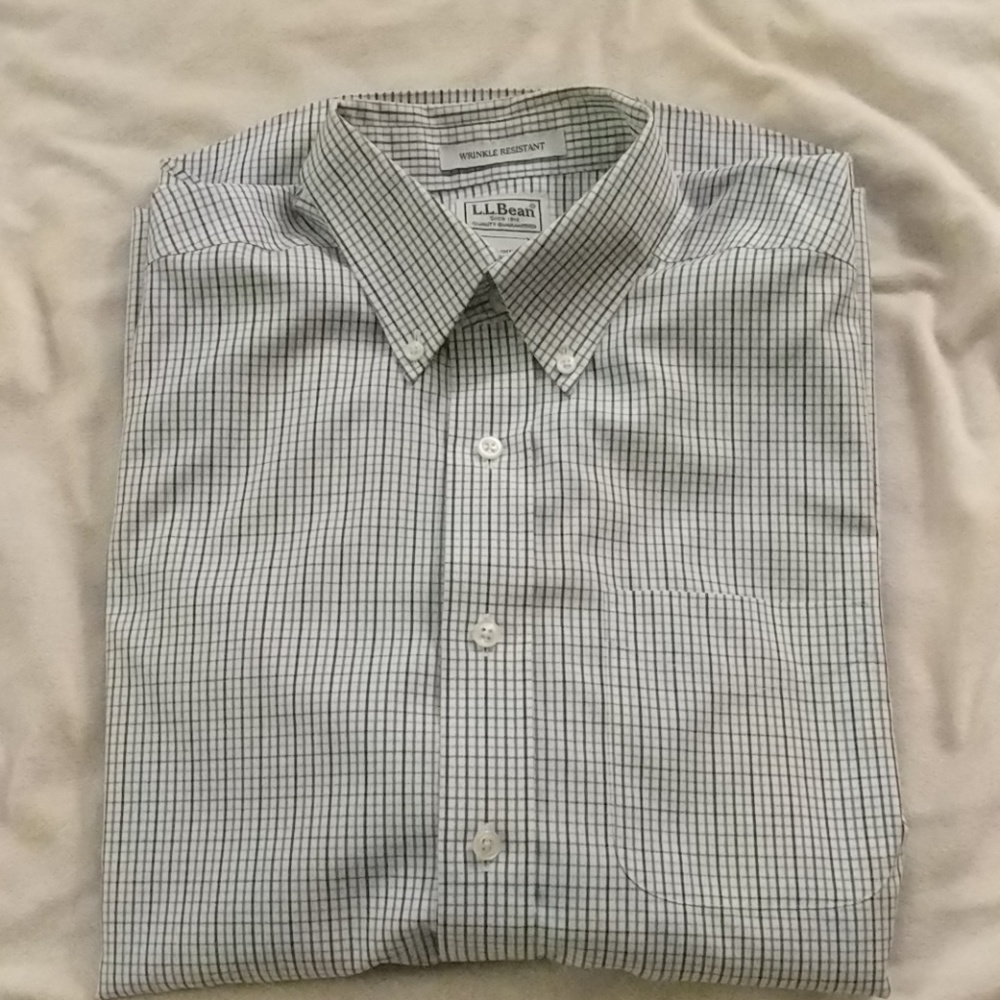 LL Bean button down shirt